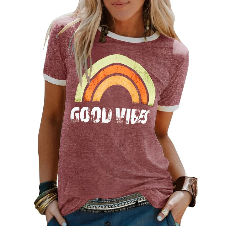 Alvhilde | Relaxed and Colourful Graphic T-Shirt