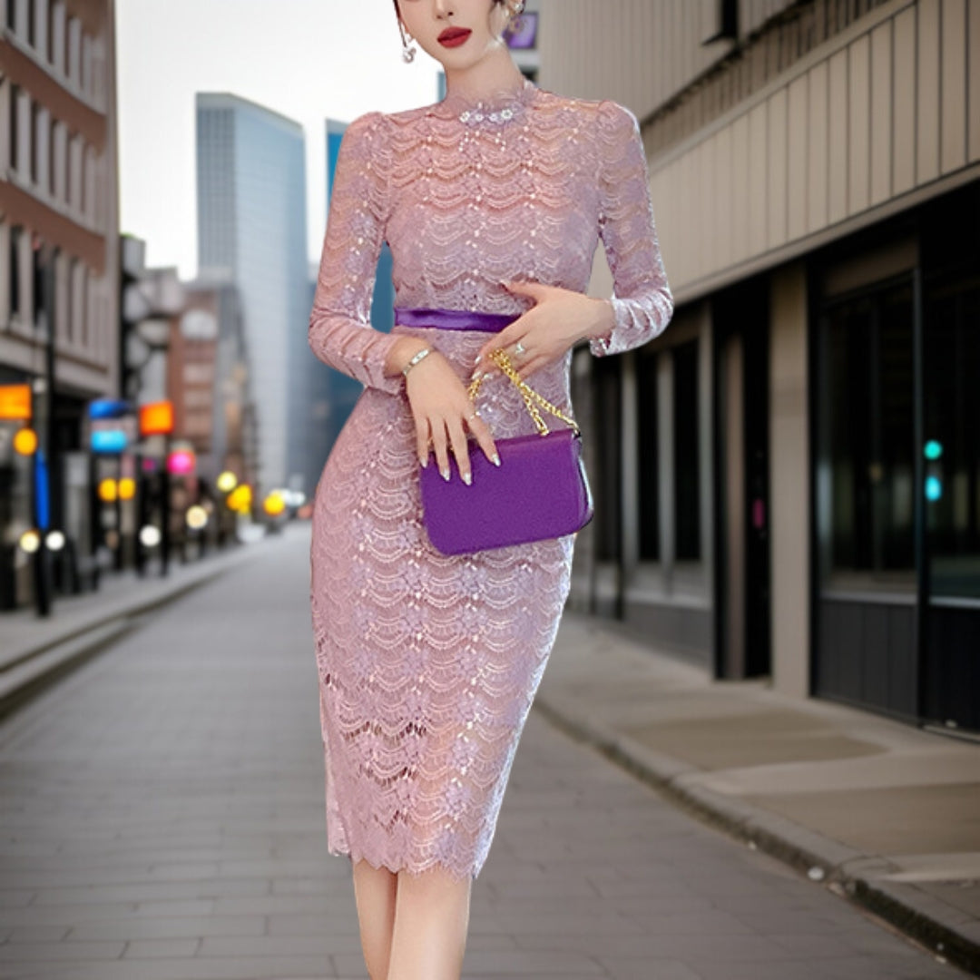 Aria - Elegant Lace Dress