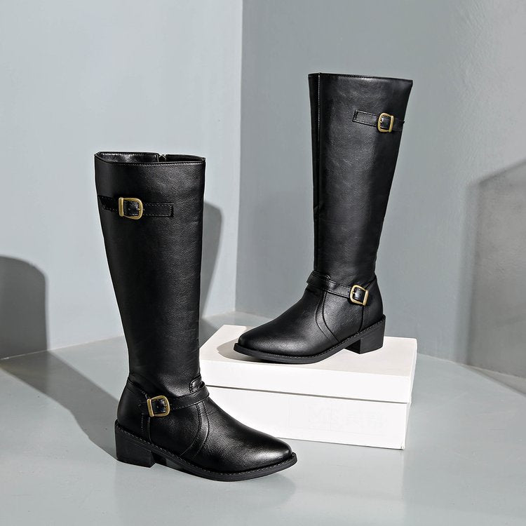 Women's Riding Boots | Knee-High & Block Heel