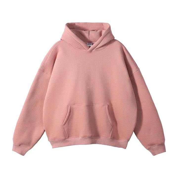 Men's Relaxed Hoodie with Kangaroo Pocket