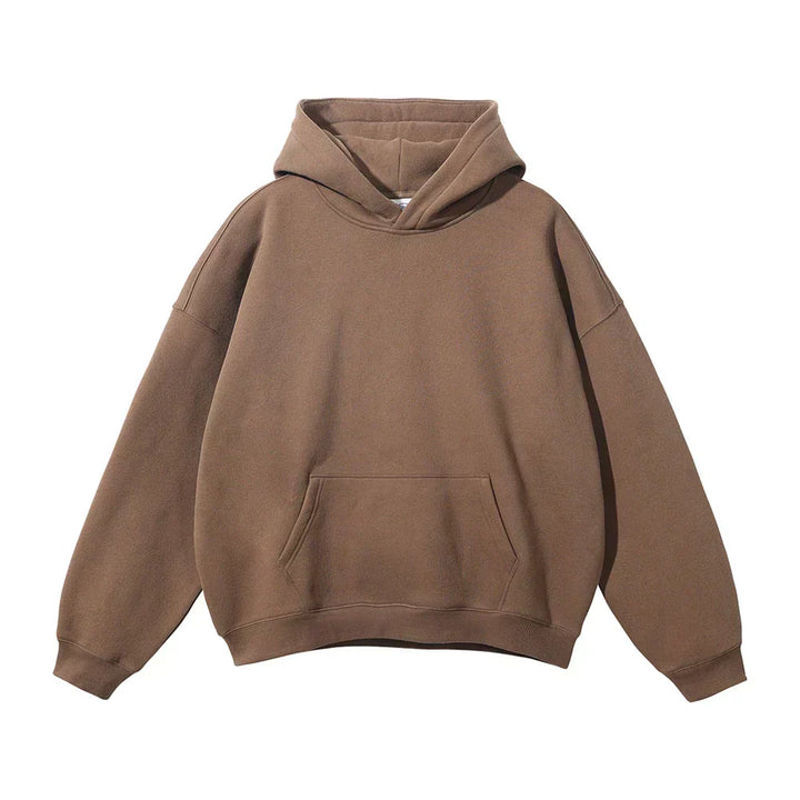 Men's Relaxed Hoodie with Kangaroo Pocket