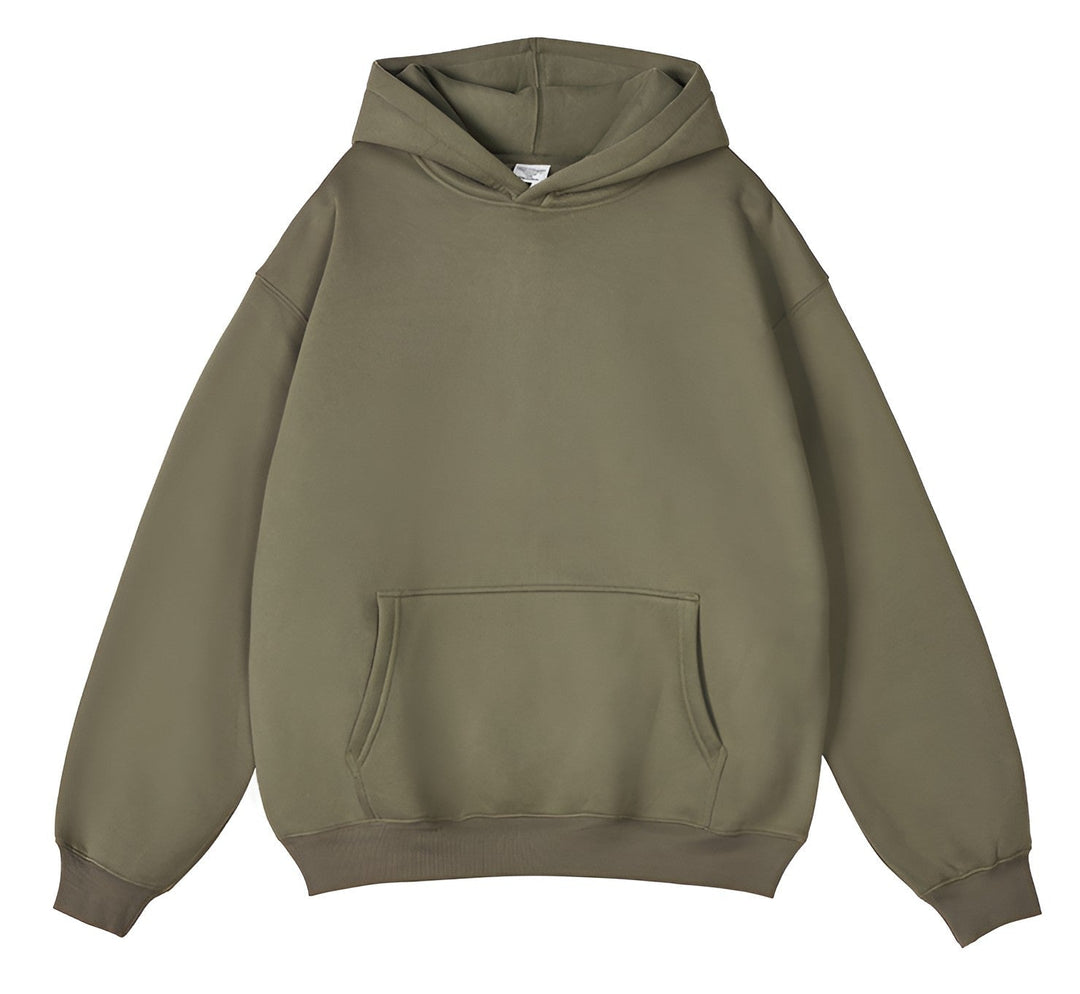 Men's Relaxed Hoodie with Kangaroo Pocket