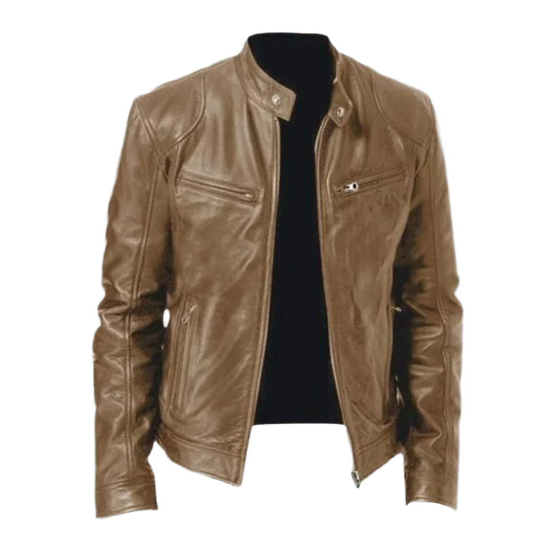 Men's Leather Jacket – Elegant, Durable Jacket in a Modern Style