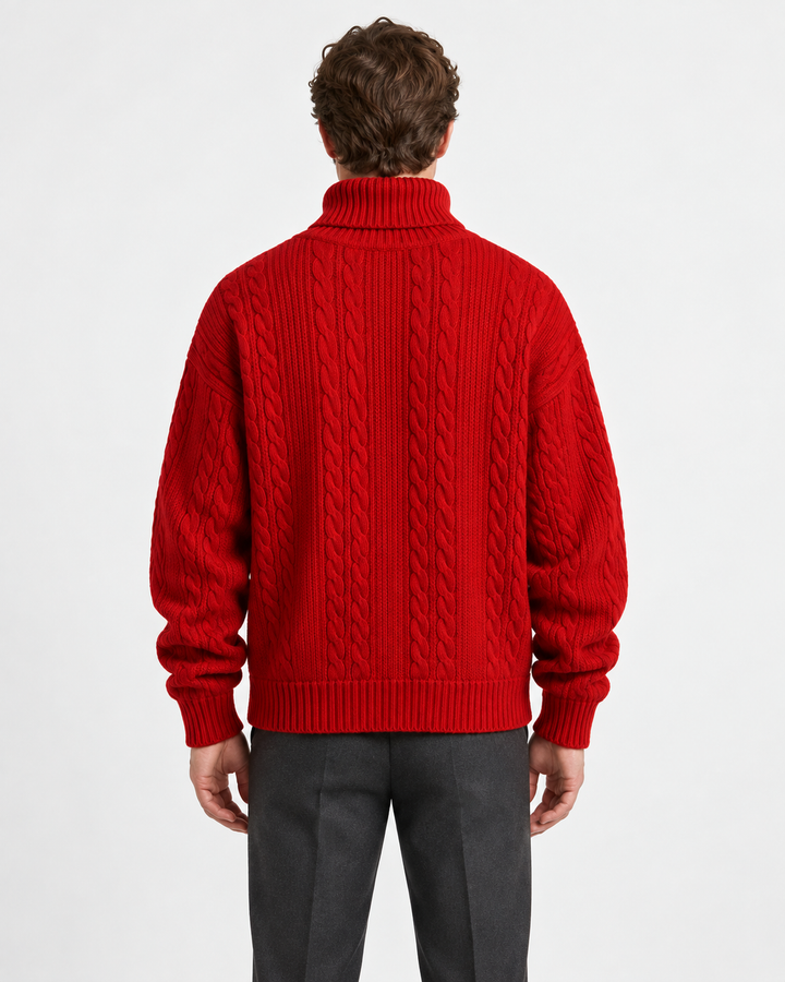 Men's Dense Knit Zip Vest