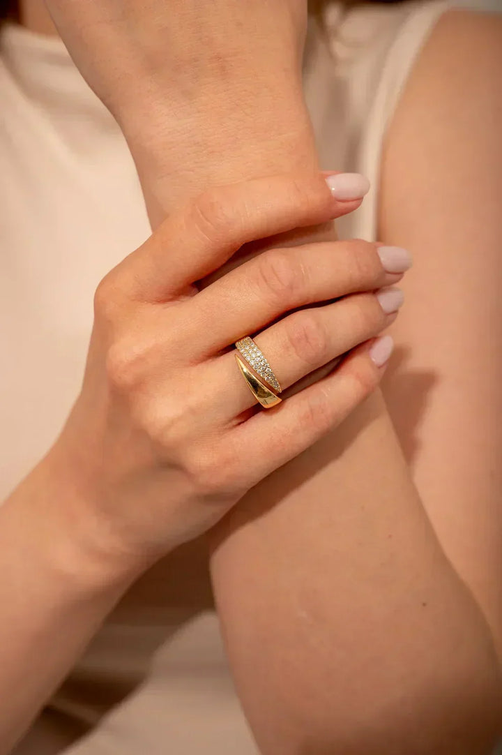 Corisia Adjustable Ring with Special Meaning - Elena Harper