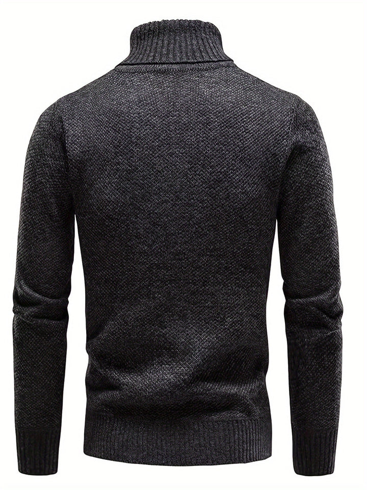 Turtleneck Sweater for Men | Classic & Warm