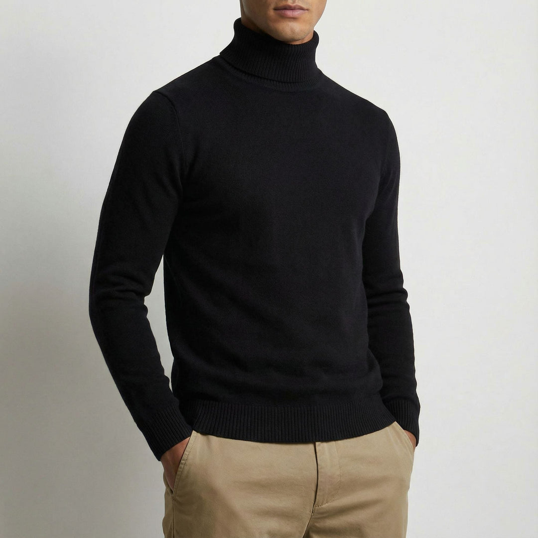 Turtleneck Sweater for Men | Slim Fit & Warm