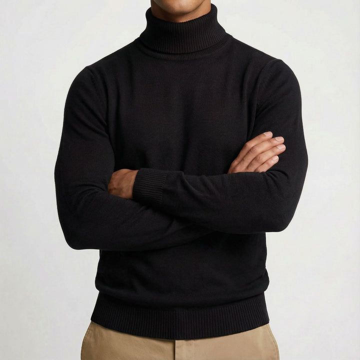 Turtleneck Sweater for Men | Slim Fit & Warm