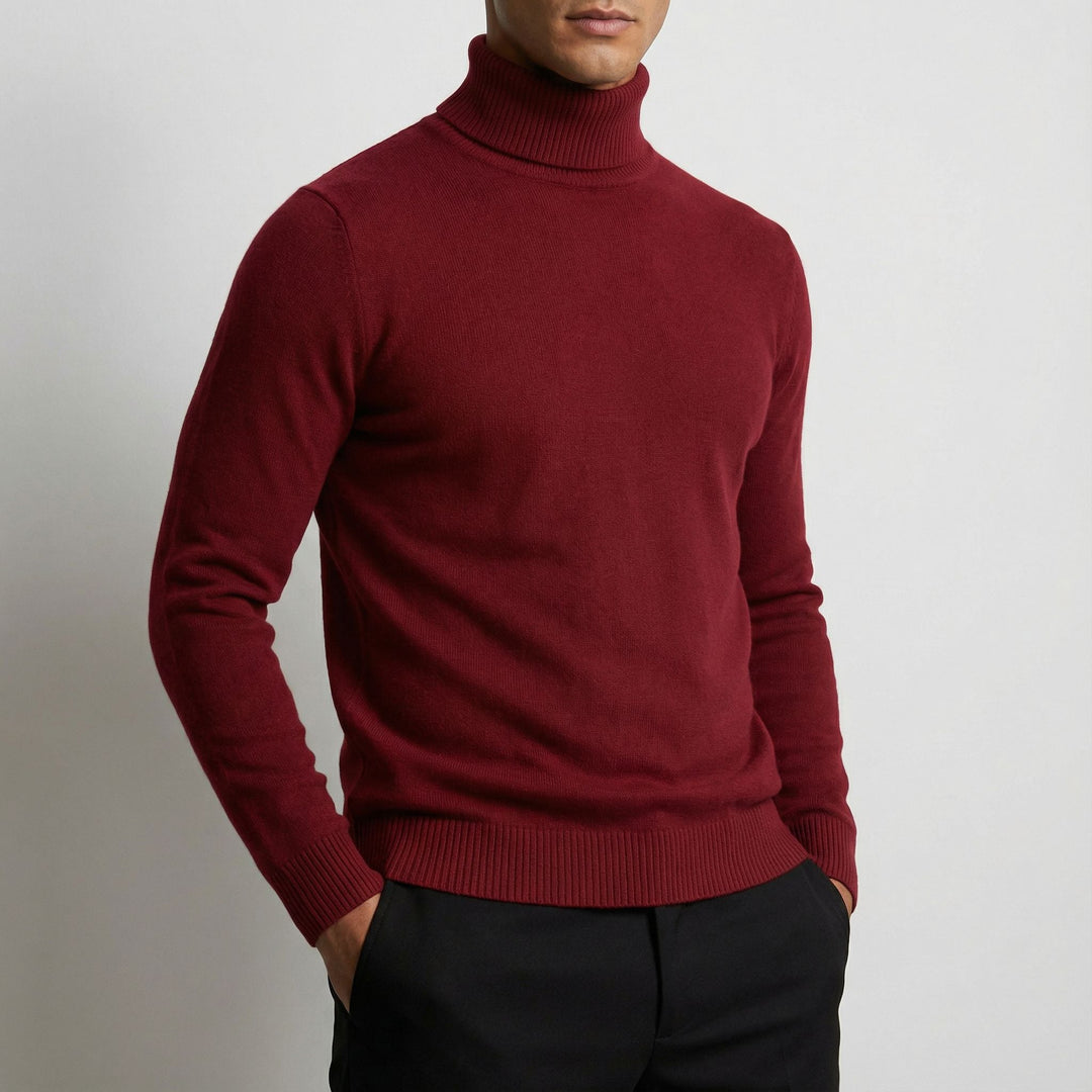 Turtleneck Sweater for Men | Slim Fit & Warm