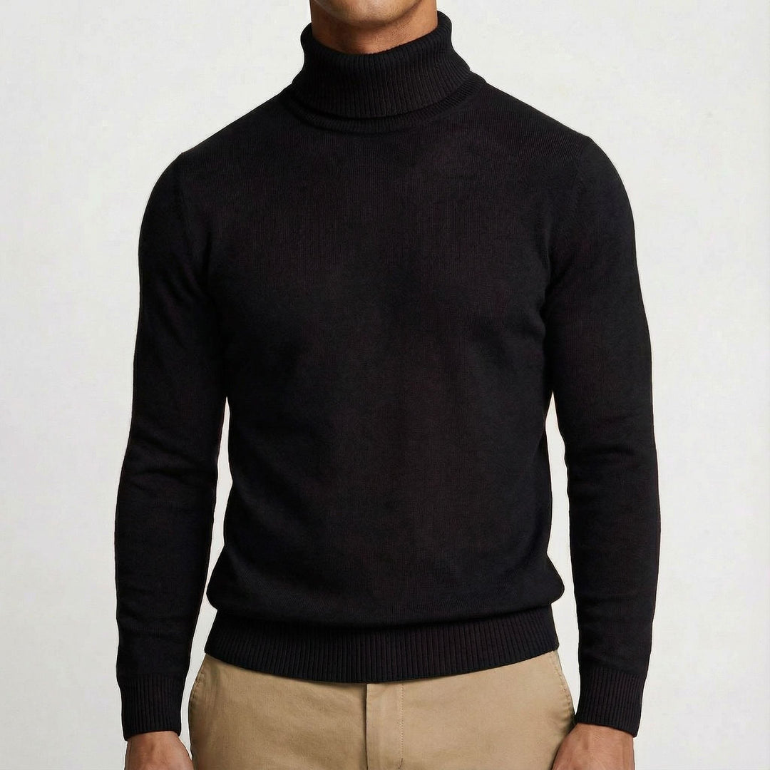 Turtleneck Sweater for Men | Slim Fit & Warm
