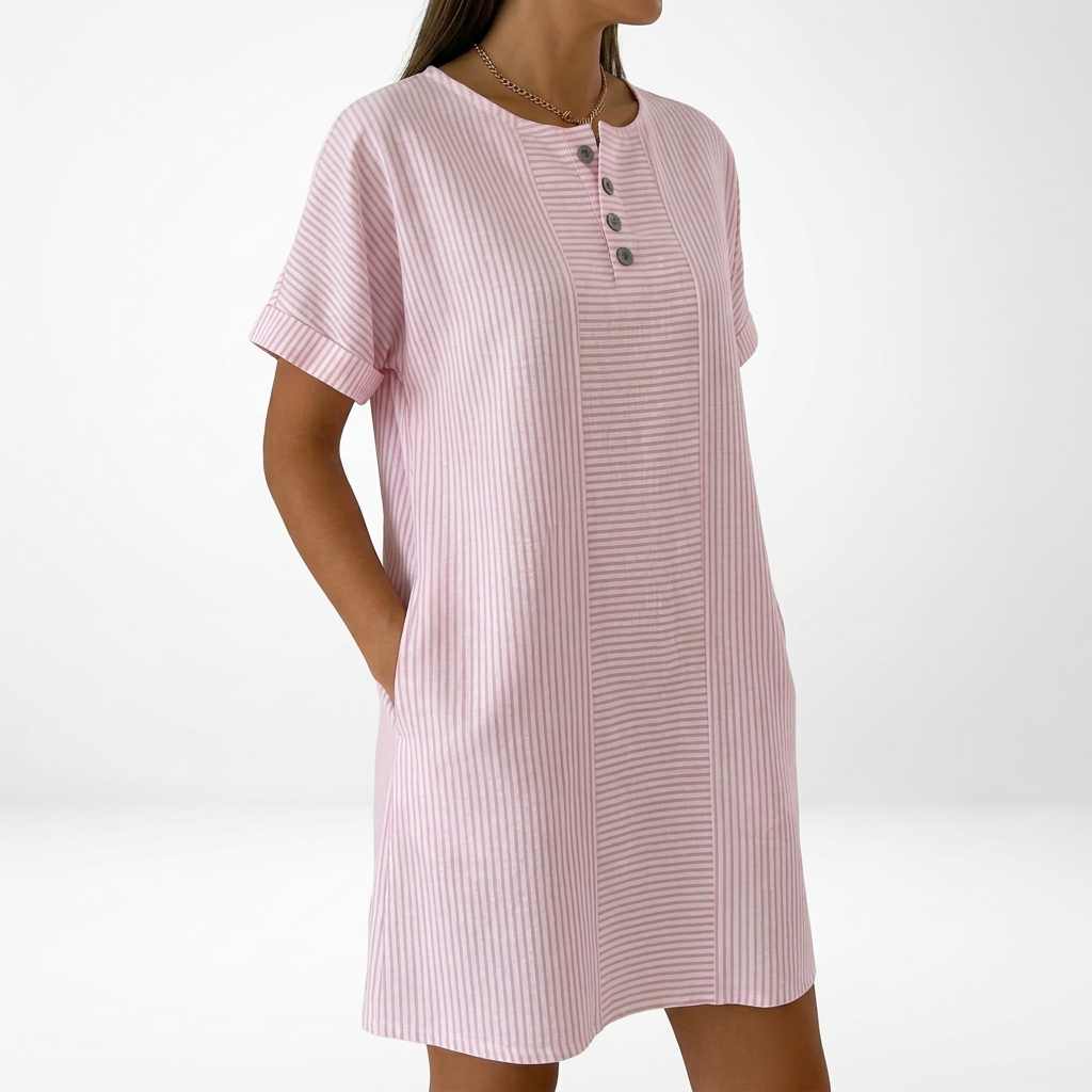 CHIC SHIRT DRESS FOR WOMEN