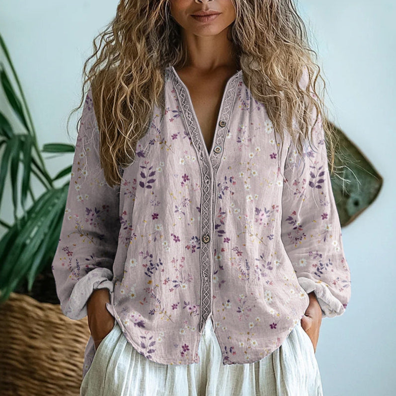 Danielle Elegant Blouse - Elena Harper