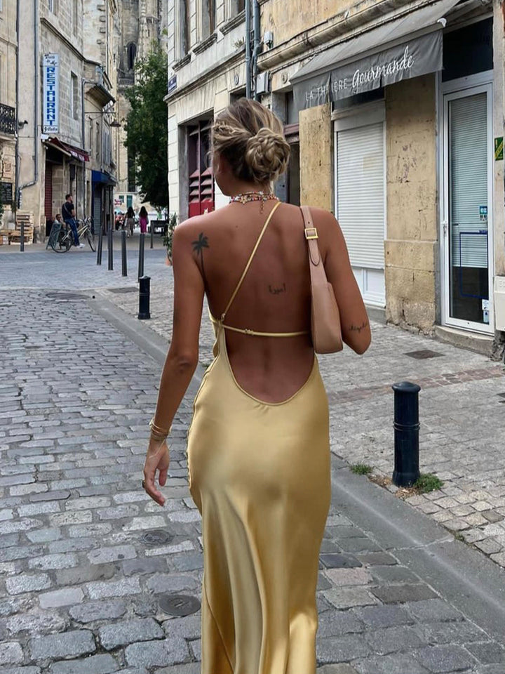 Backless Maxi Summer Dress Women - Florence