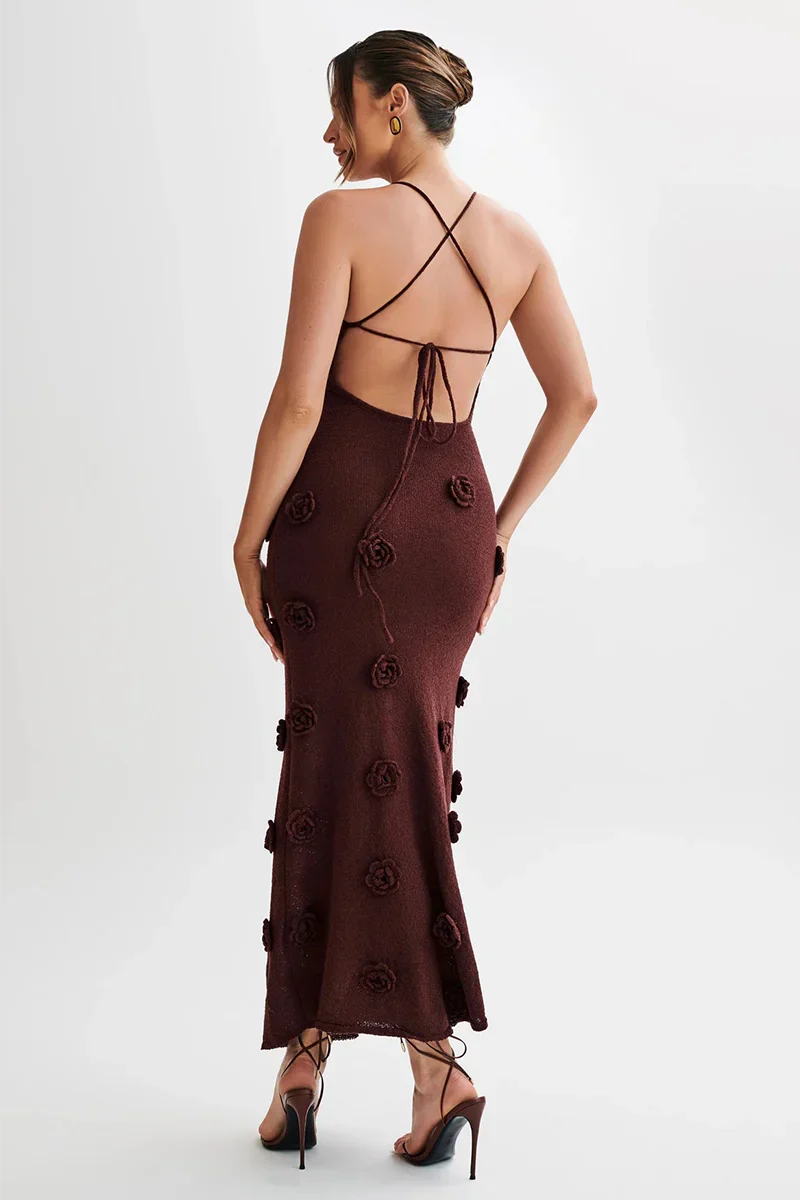 Backless Maxi Summer Dress for Women - Luciana