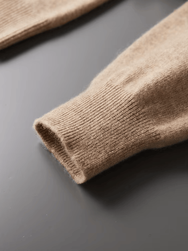Emma & Rose cashmere hooded sweater — premium knitwear