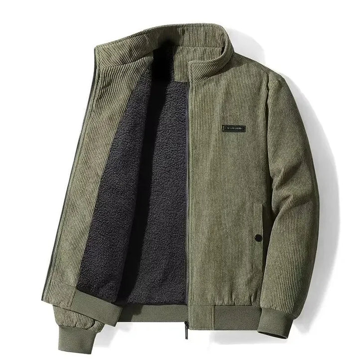 LAURENT MONACO | CORDUROY JACKET WITH FLEECE LINING