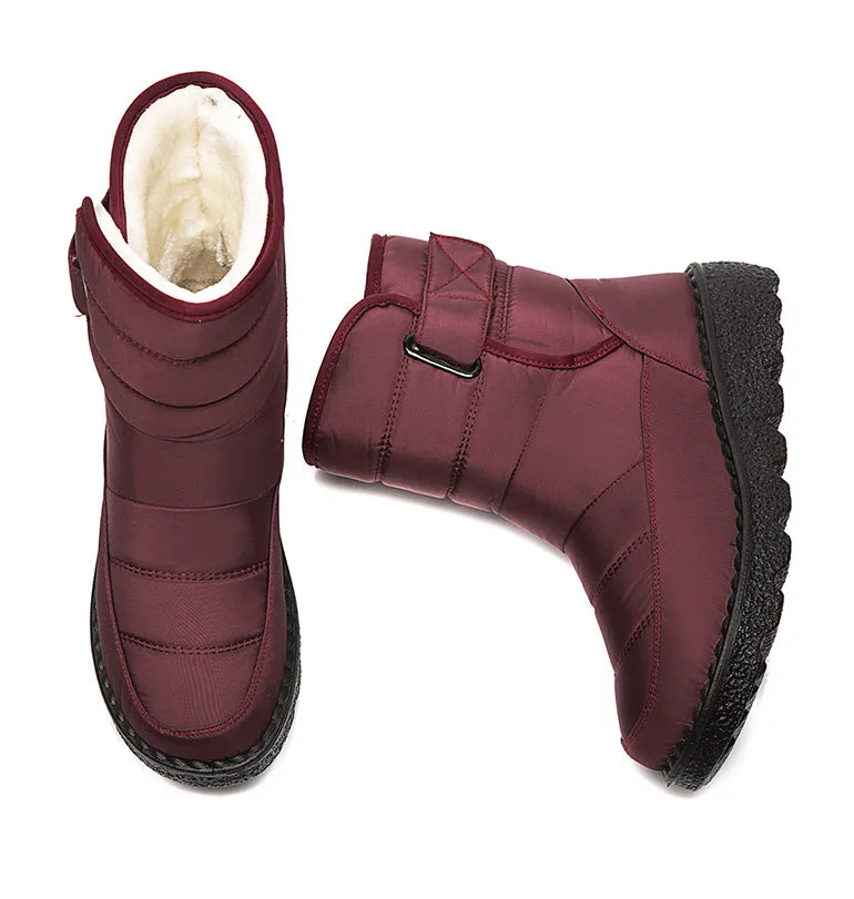 Biel Snow Boots Stylish & Trendy EB, view 3 - Elena Harper