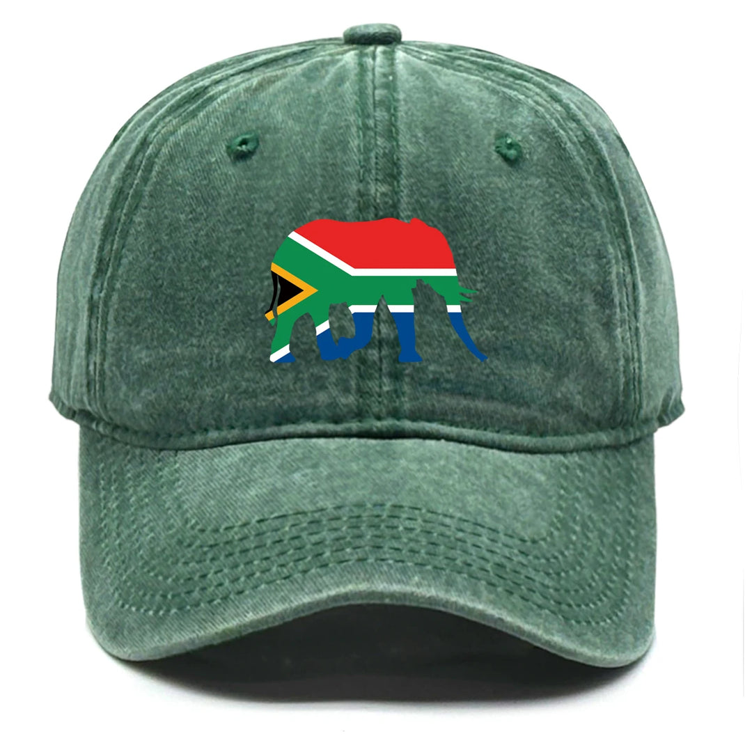South Africa World Cup 2026 competition cap by Emma & Rose Cape Town featuring team logo and adjustable strap