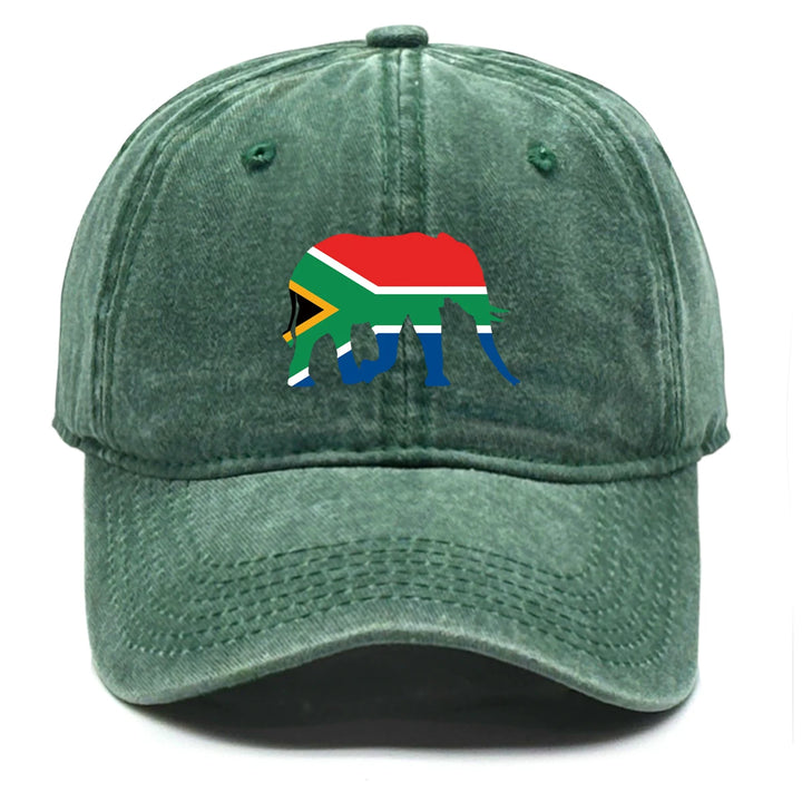 South Africa World Cup 2026 competition cap by Emma & Rose Cape Town featuring team logo and adjustable strap