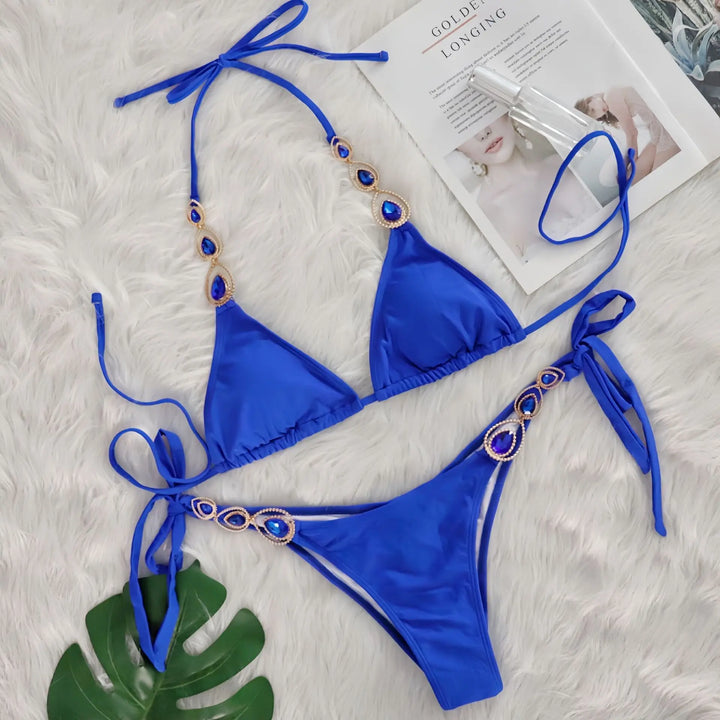 Beautifully Crafted Bathing Suit in a Classic Style, view 2 - Elena Harper