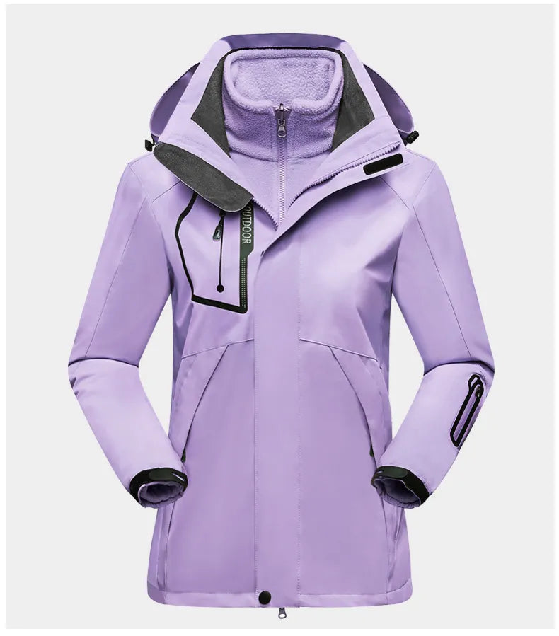 3-in-1 Outdoor Jacket for Women Luna, view 5 - Elena Harper