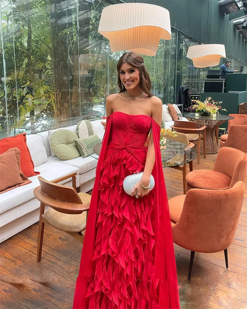 Gigliola Elegant Satin Dress, view 4 - Elena Harper
