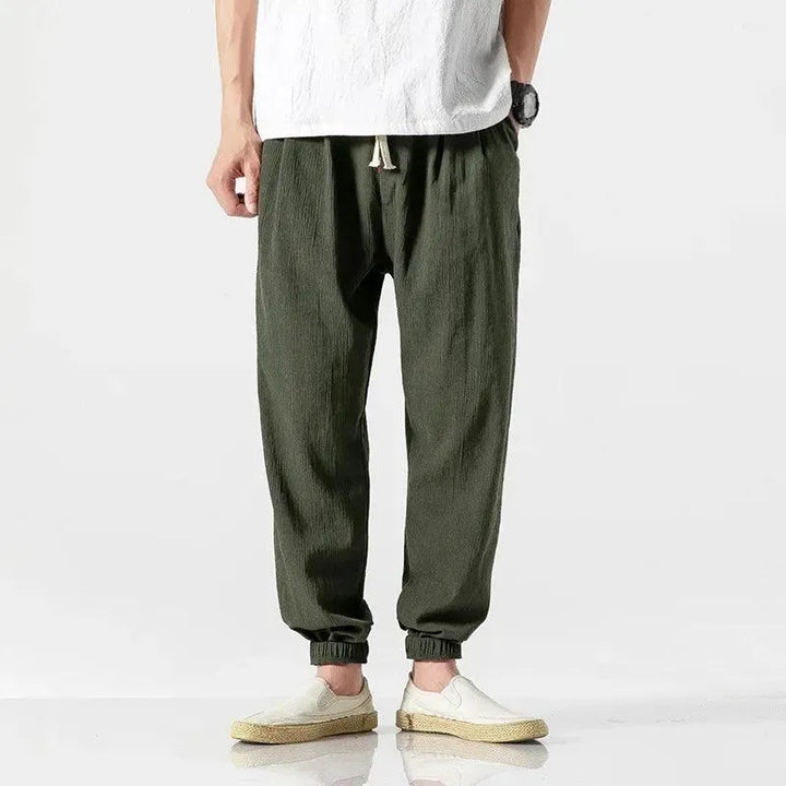Men's Jogger Pants Trendy Breathable Material Perfect for Daily Use - Elena Harper