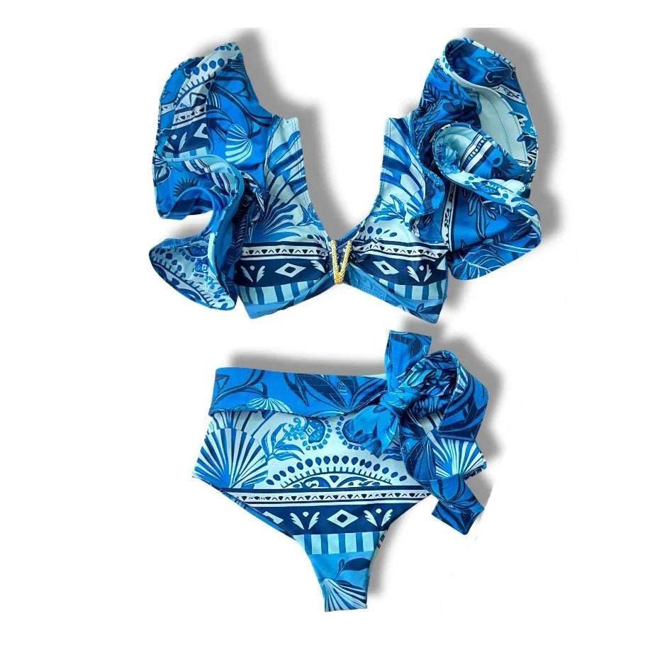 Beautifully Crafted Bathing Suit in a Classic Style, view 4 - Elena Harper