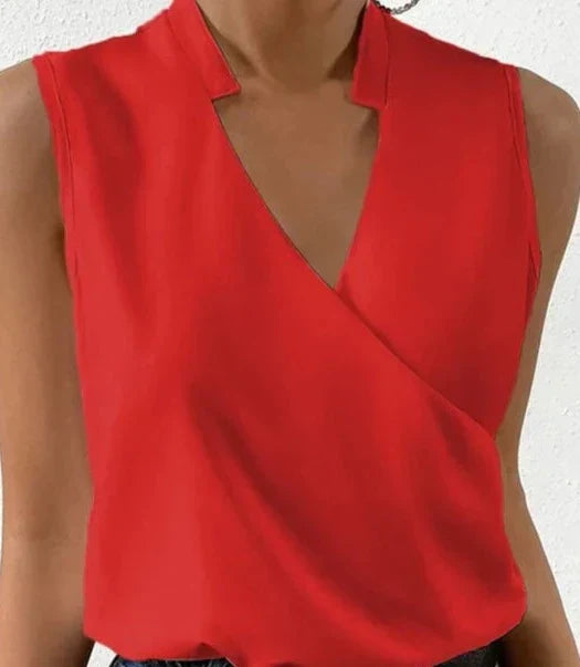 Elena - Elegant sleeveless top - timeless, stylish and versatile