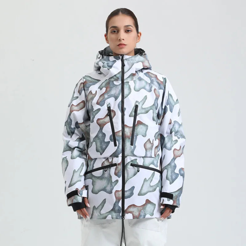 Unisex Winter Snowboard Jacket – Breathable and Water-Repellent