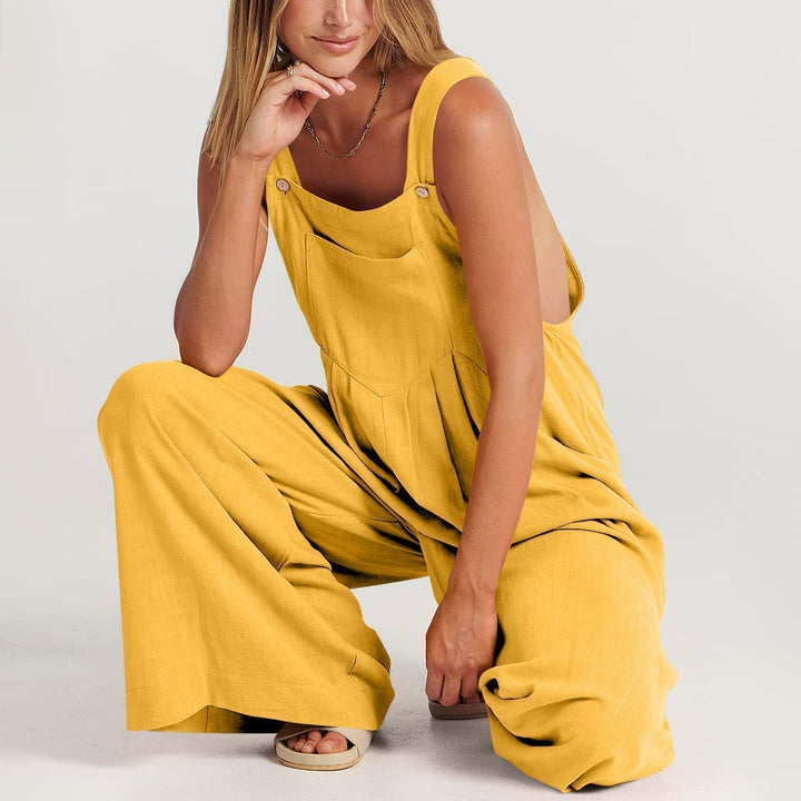 Women's Cotton Blend Overall - Casual and Comfortable