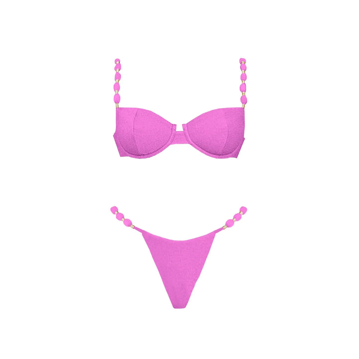 Beautifully Finished Bikini in a Timeless Design, view 6 - Elena Harper