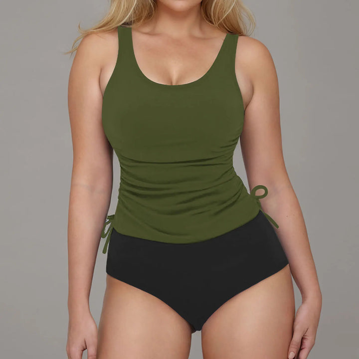 Beautifully Finished Swimsuit in a Timeless Design, view 5 - Elena Harper