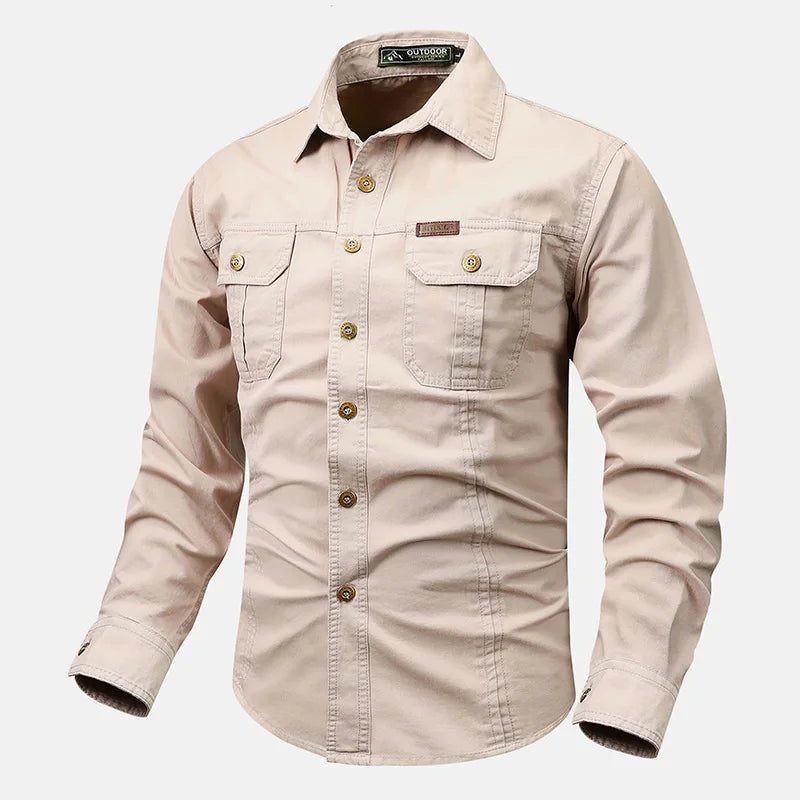 STRUCTURED SHIRT FOR MEN
