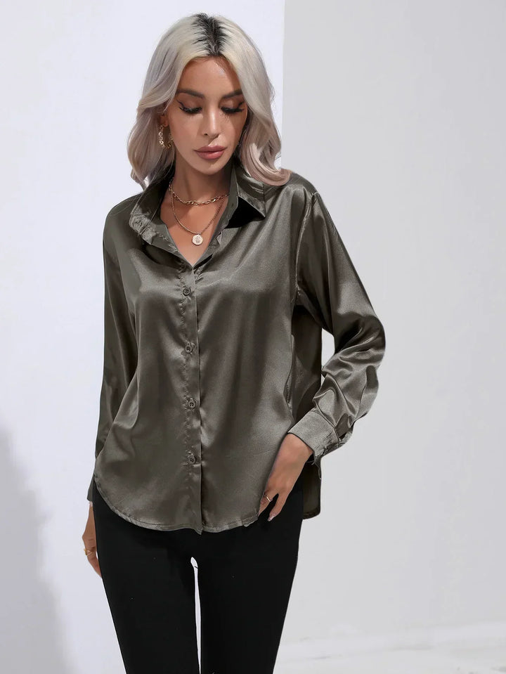 Isotta - Satin Blouse