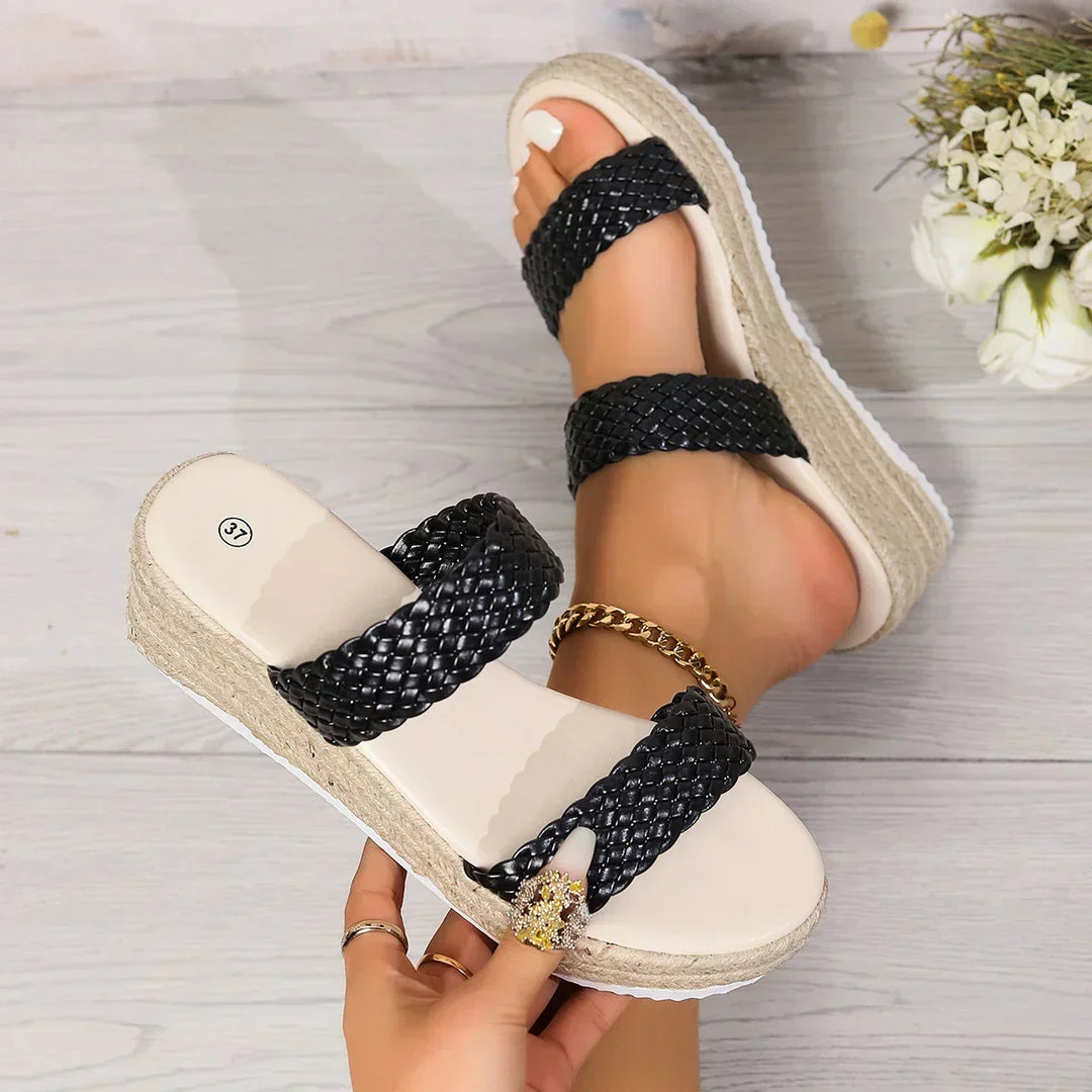 Comfort Wedge Sandals for Women - Elegant and Stable