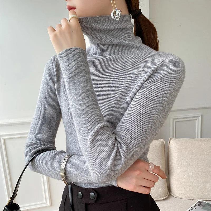 Adeline Women’s Turtleneck Sweater - Elena Harper