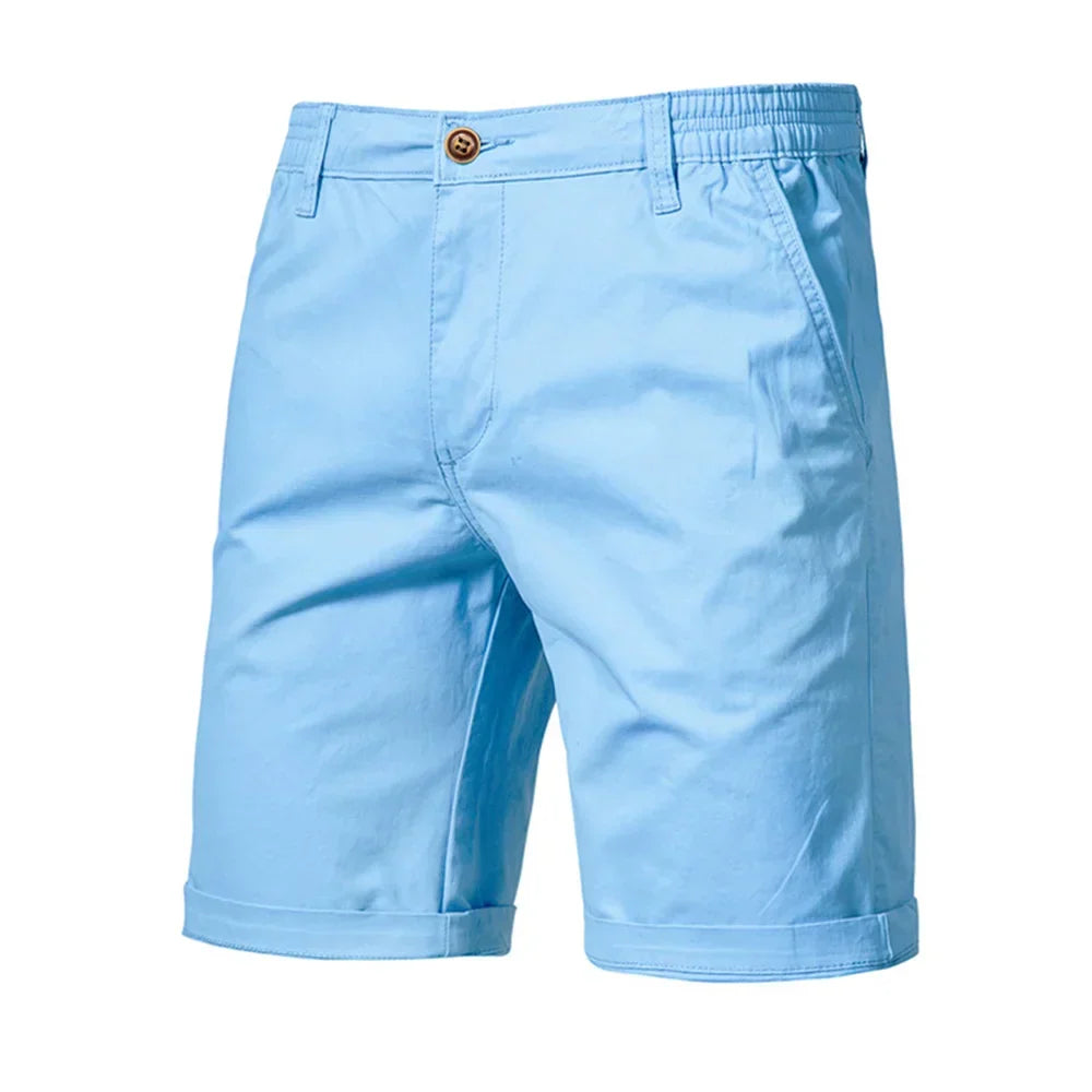 Emil | Men's Casual Chino Shorts with Button Fly