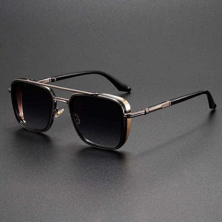 Luxentra Sunglasses in Heritage Frame, view 3 - Elena Harper