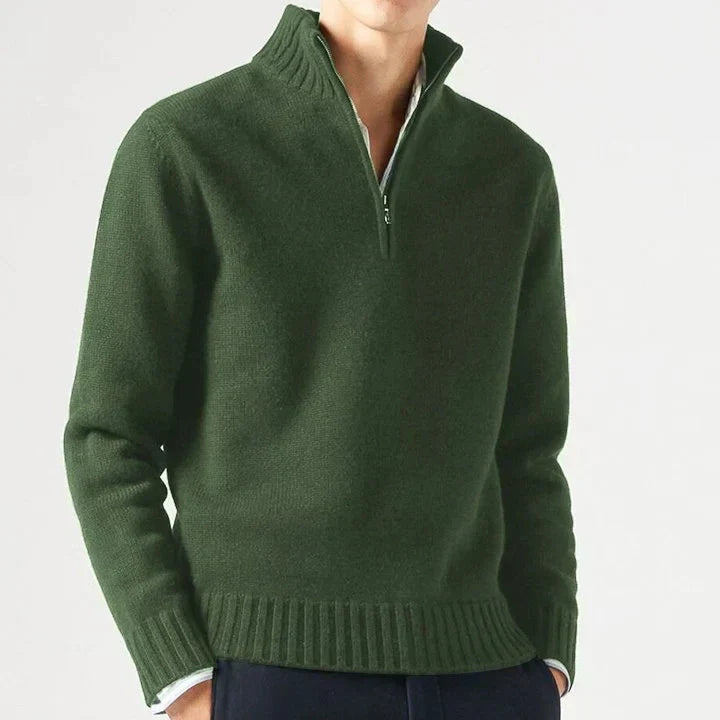 LAURENT MONACO | WOOL DOLCEVITA WITH ZIP FOR MEN