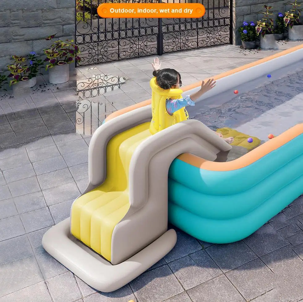 Inflatable Summer Water Slide Safe and Playful Water Fun, view 2 - Elena Harper