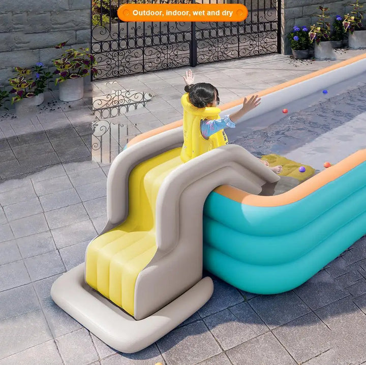 Inflatable Summer Water Slide Safe and Playful Water Fun, view 2 - Elena Harper