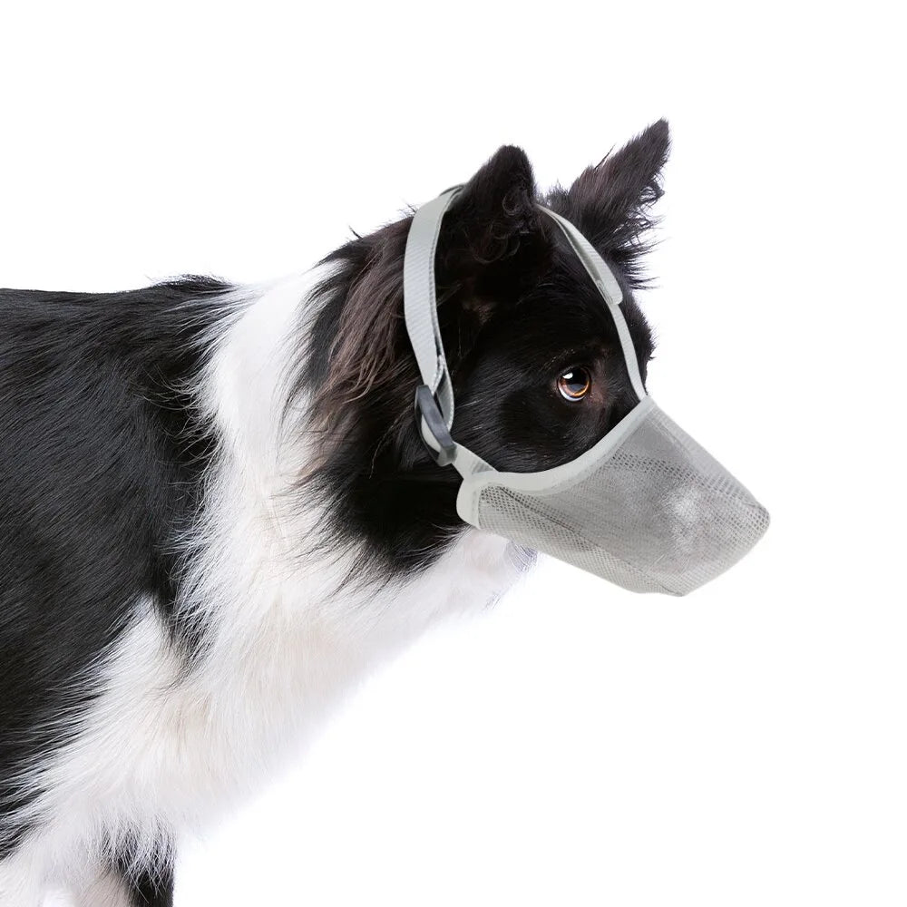 Soft Breathable Dog Muzzle for Comfort & Safety