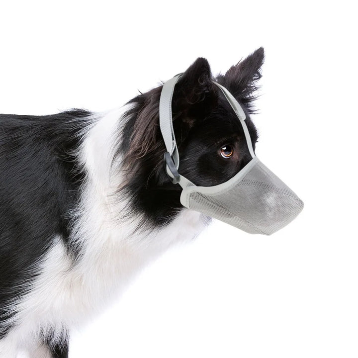 Soft Breathable Dog Muzzle for Comfort & Safety