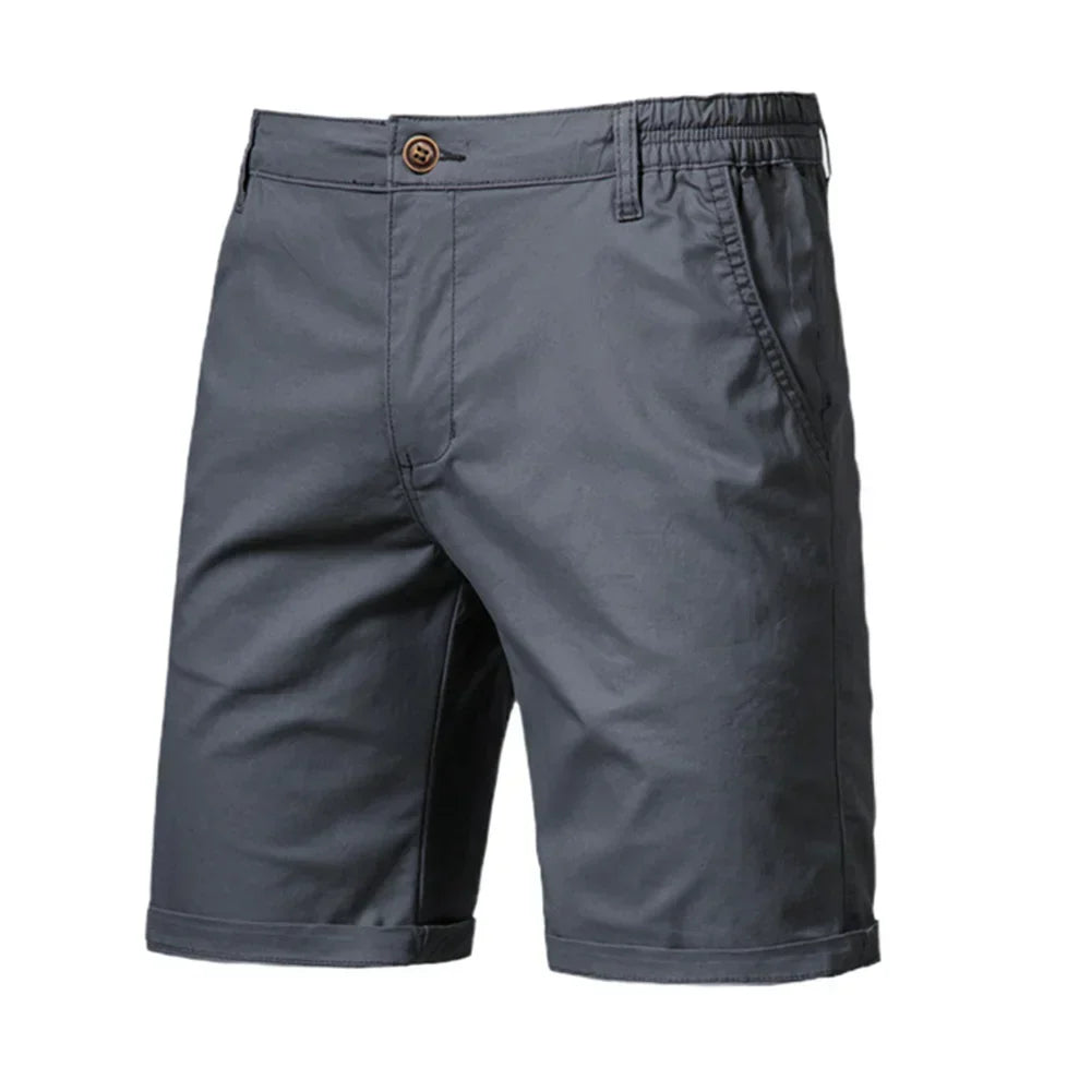 Emil | Men's Casual Chino Shorts with Button Fly