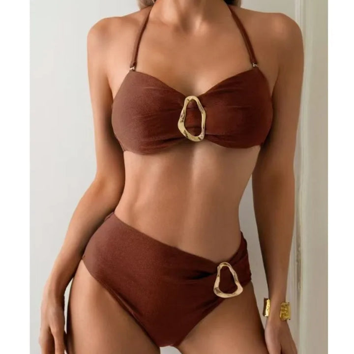 Beautifully Crafted Bathing Suit in a Classic Style, view 3 - Elena Harper
