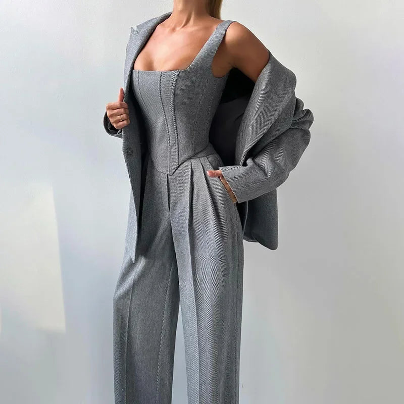 Gabriella Elegant Tailored Blazer - Elena Harper