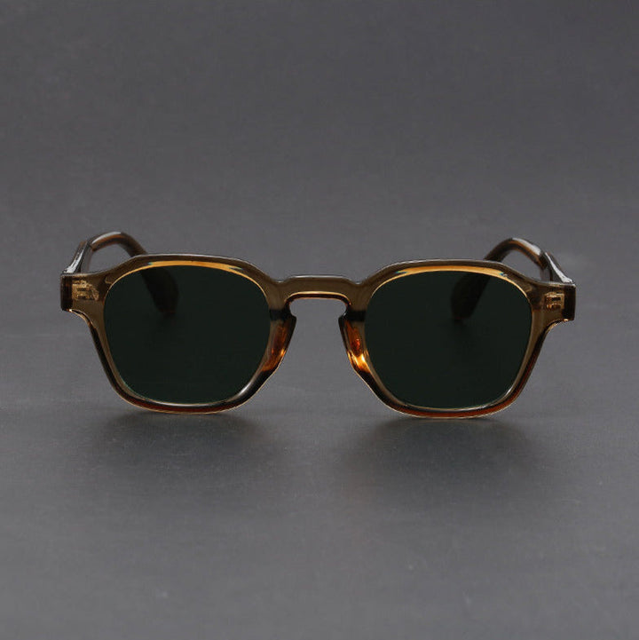 Square Sunglasses Retro Design - Polycarbonate Frame