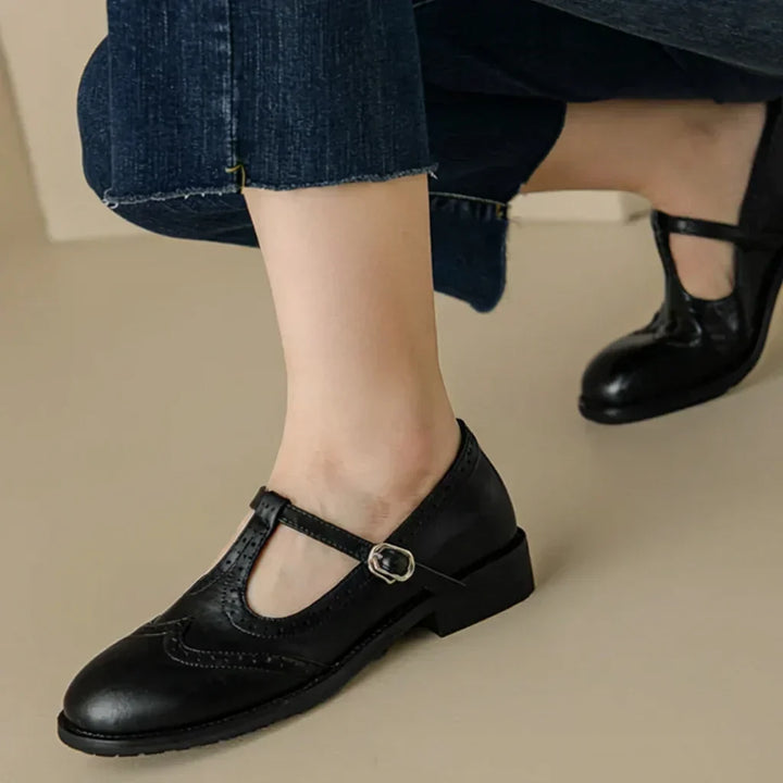 Iona | Elegant T-Strap Mary Janes