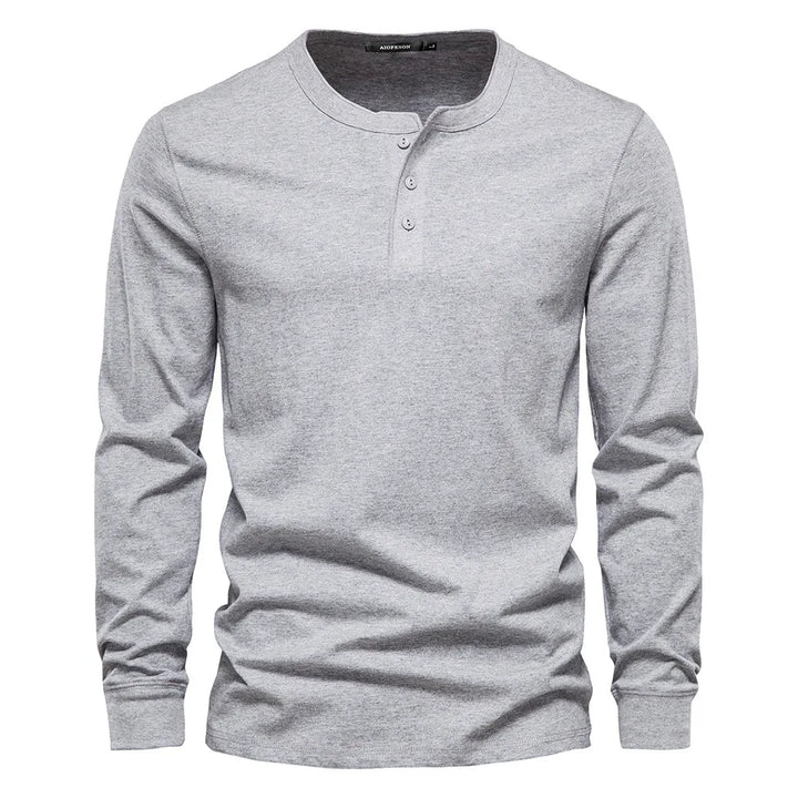 Brandon | Men's Long Sleeve Shirt with Buttons